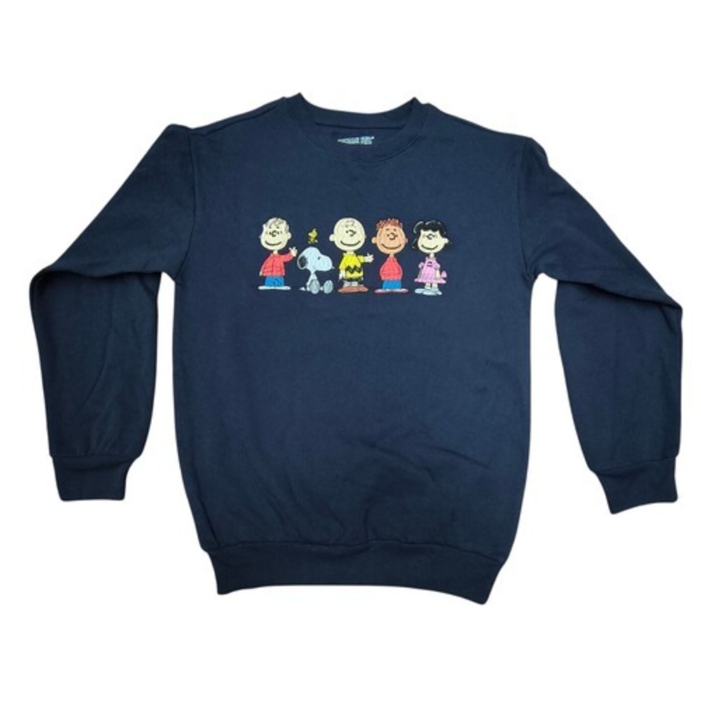 Freeze Peanuts Gang Snoopy Embroidered Blue Pullover Sweatshirt Size XS(0-2)